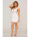 Fressia Fringe Bandage Dress
